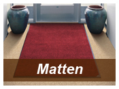 Matten, schoonloopmatten, deurmatten en scrapematten Matten