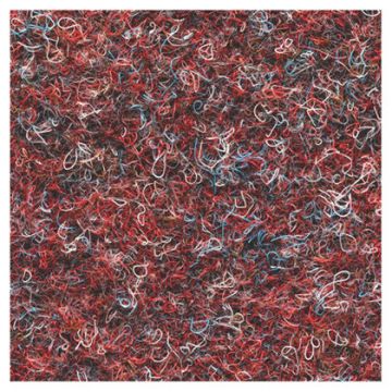 Hamat Naaldvilt tapijt 207 Stratos 001 red 200 cm