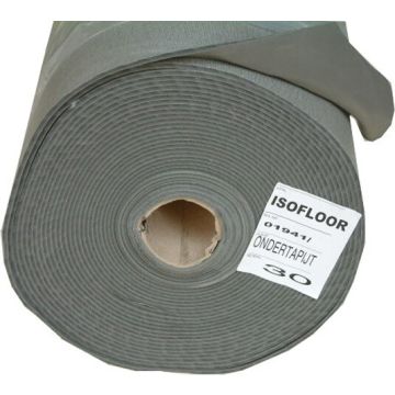 Isofloor rubber ondervloer voor tapijt