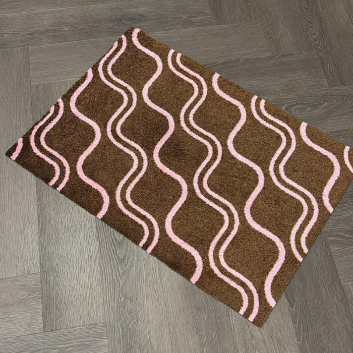 Design Schoonloopmat - Retro Flow - 60x85 cm main product photo