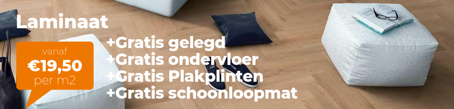 laminaat gratis gelegd