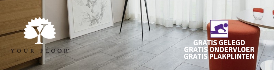your floor laminaat gratis gelegd