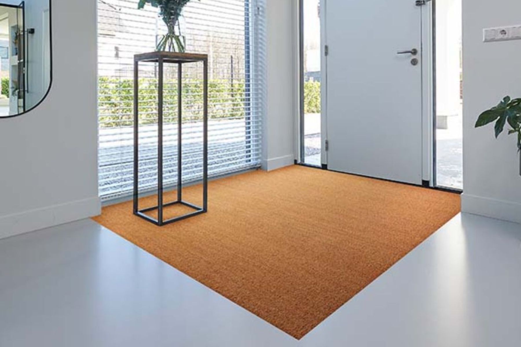 Kokosmat modern interieur